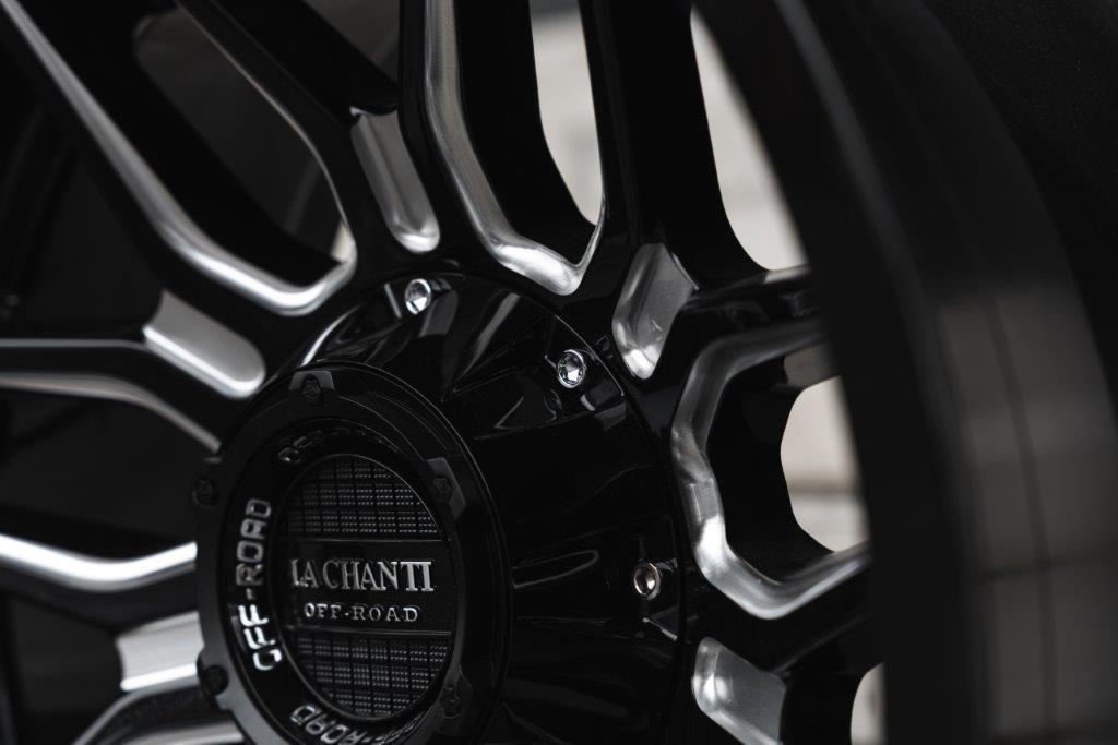 La Chanti LC-OF13 20" 12J ET-44 5x127/5x139,7 Gloss Black Milled - obrazek 8