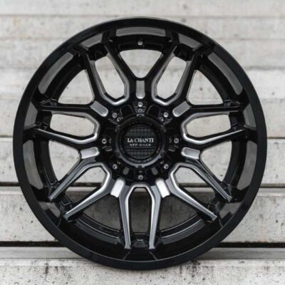 La Chanti LC-OF13 20" 12J ET-44 6x135/6x139,7 Gloss Black Milled