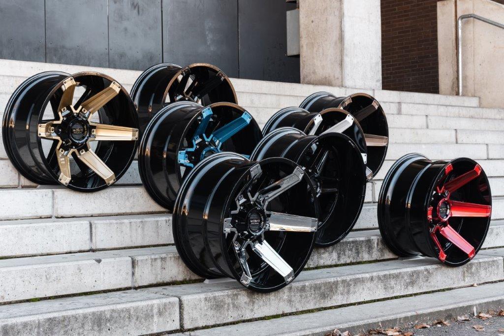 La Chanti LC-OF16 20" 10J ET-12 5x127/5x139,7 Gloss Black Milled - obrazek 12