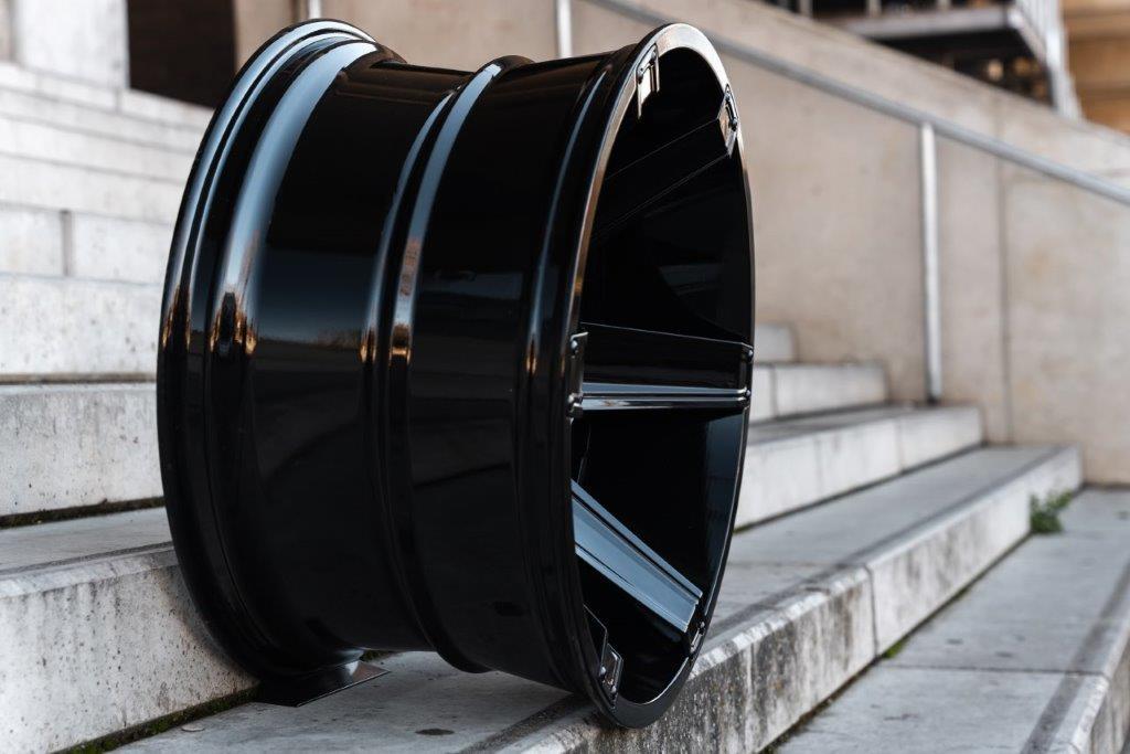 La Chanti LC-OF16 20" 10J ET-12 6x135/6x139,7 Gloss Black Milled - obrazek 3