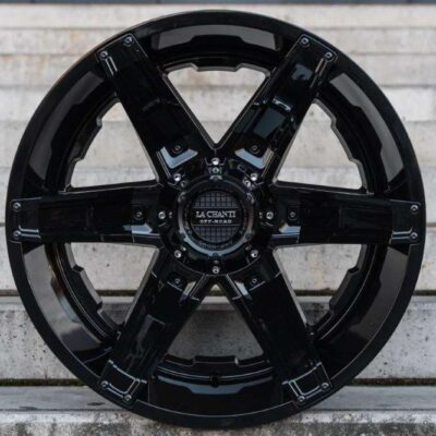 La Chanti LC-OF16 20" 12J ET-44 6x135/6x139,7 Gloss Black Milled
