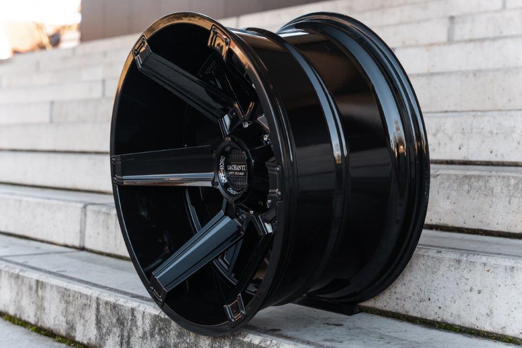 La Chanti LC-OF16 20" 12J ET-44 6x135/6x139,7 Gloss Black Milled - obrazek 4