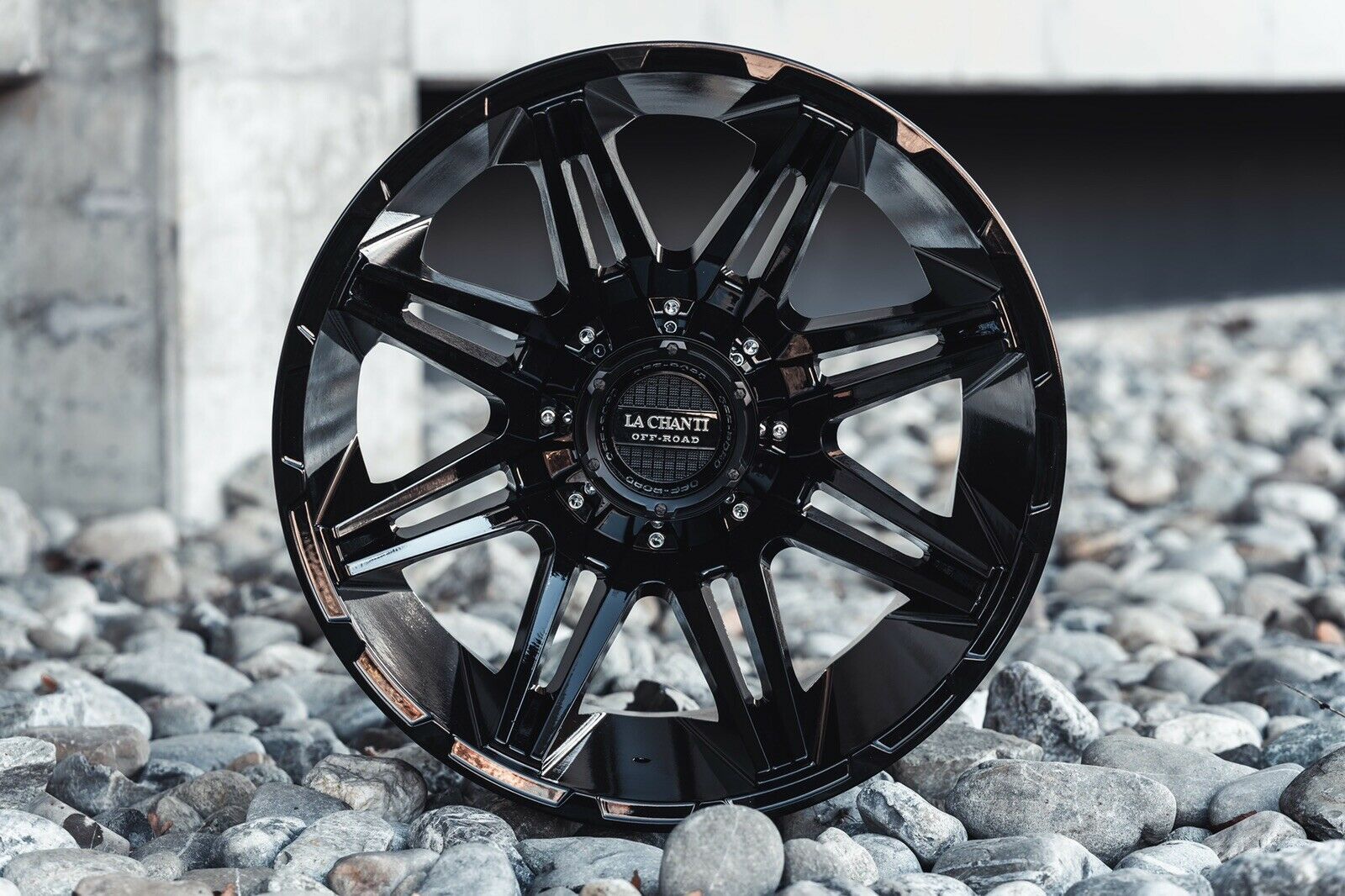 La Chanti LC-OF19 20" 12J ET-25 5x127/5x139,7 Gloss Black - obrazek 7