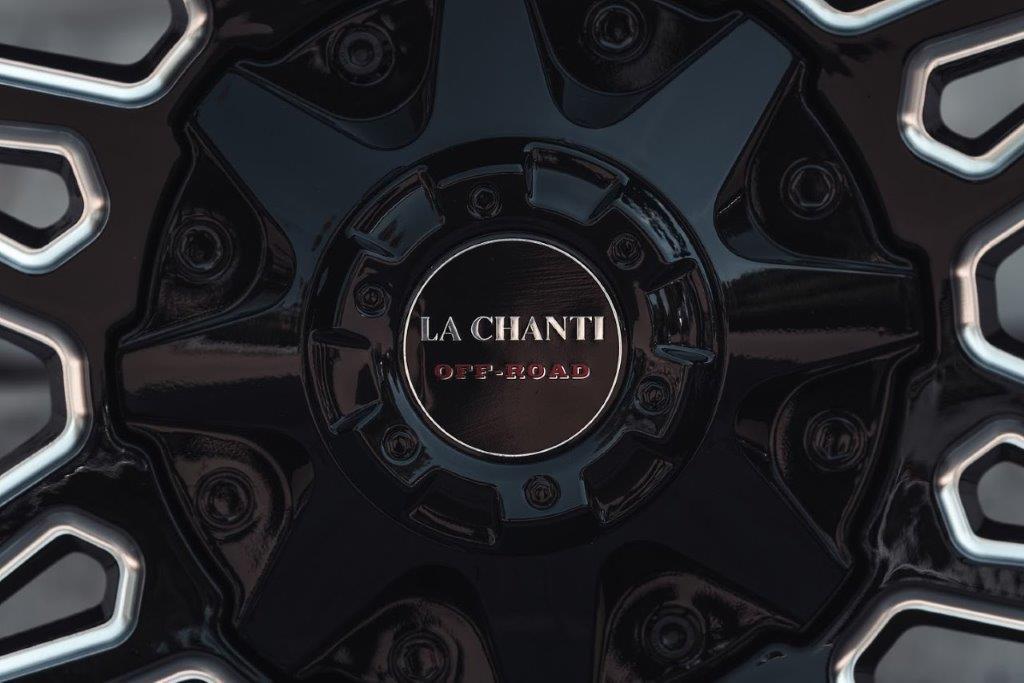 La Chanti LC-OF1 20" 9J ET0 6x136/6x139,7 Gloss Black Milled Spockes - obrazek 6