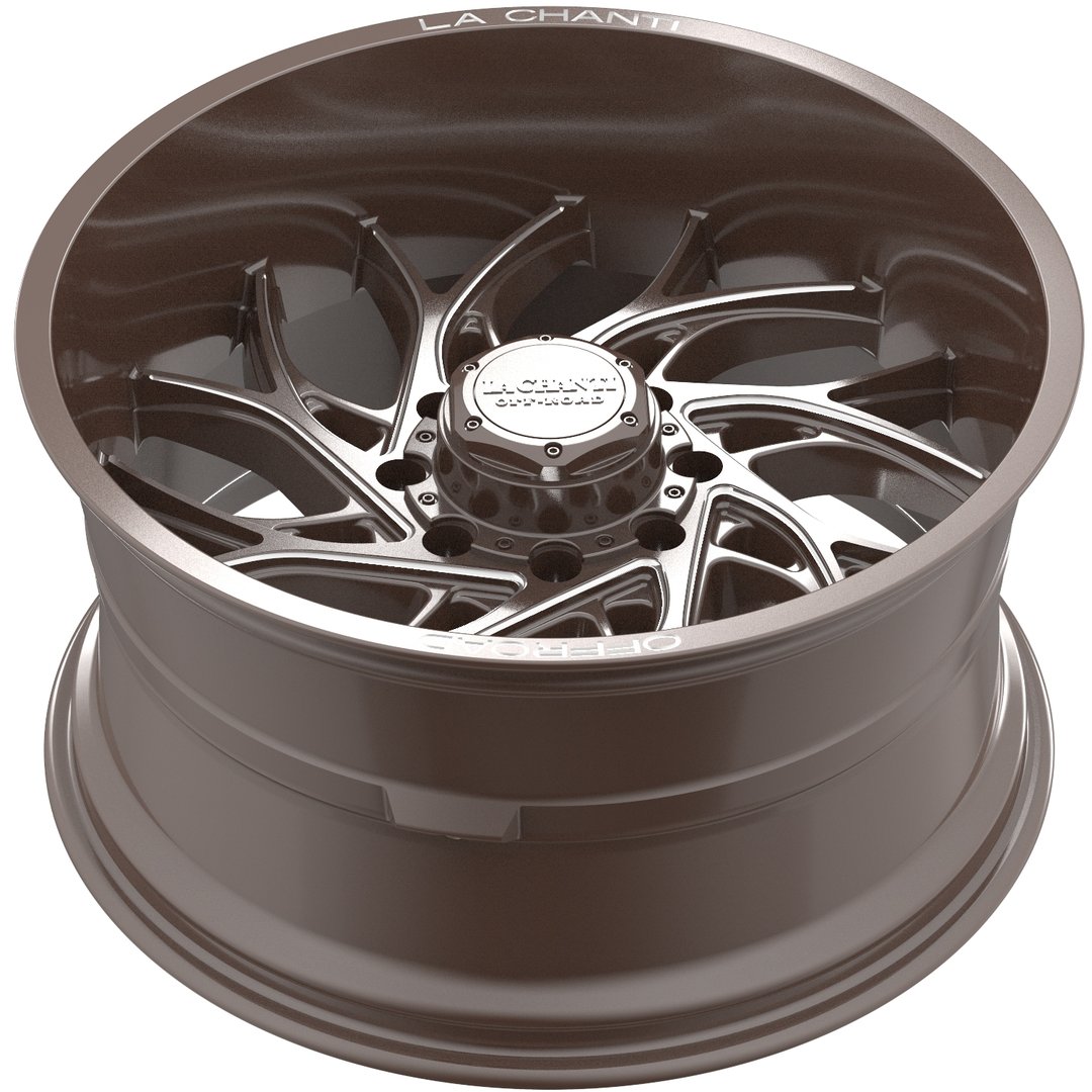 La Chanti LC-OF20 22" 10J ET12 5x139,7 Glossy Bronze Milled - obrazek 4