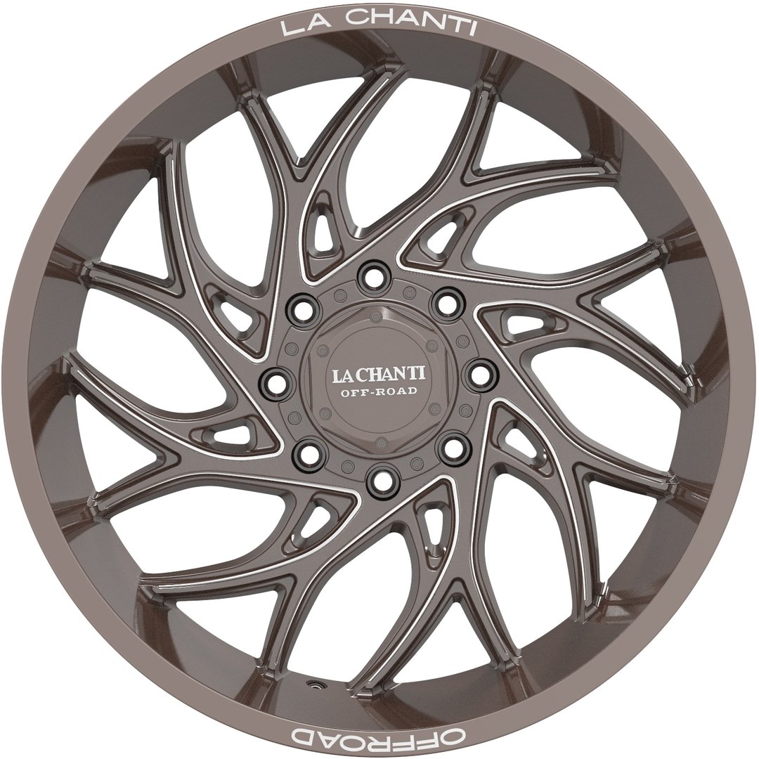 La Chanti LC-OF20 22" 11,5J ET-25 6x135 Glossy Bronze Milled - obrazek 3