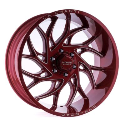 La Chanti LC-OF20 22" 11,5J ET-25 6x135 Glossy Red Milled
