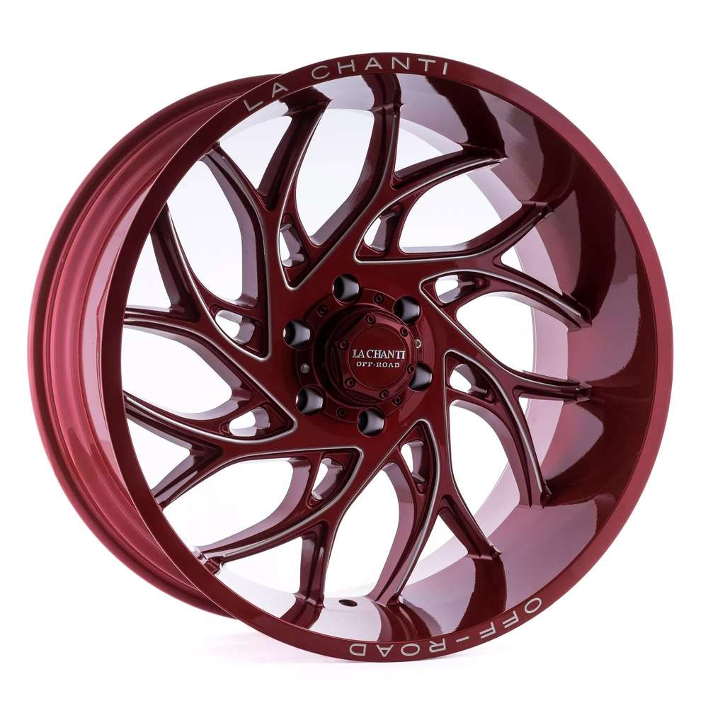 La Chanti LC-OF20 22" 11,5J ET-25 6x139,7 Glossy Red Milled