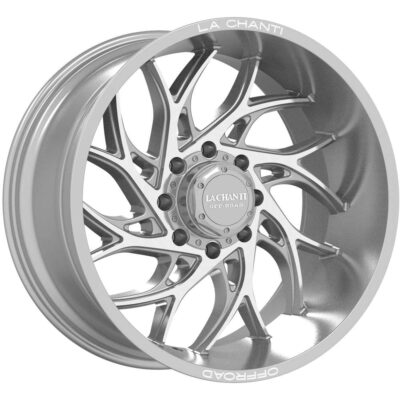 La Chanti LC-OF20 22" 11,5J ET-25 8x170 Glossy Silver Milled