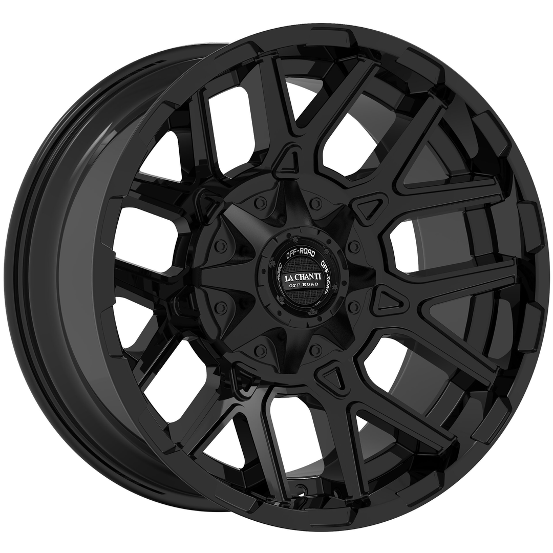 La Chanti LC-OF2 20" 10J ET-12 6x135/6x139,7 Gloss Black - obrazek 2