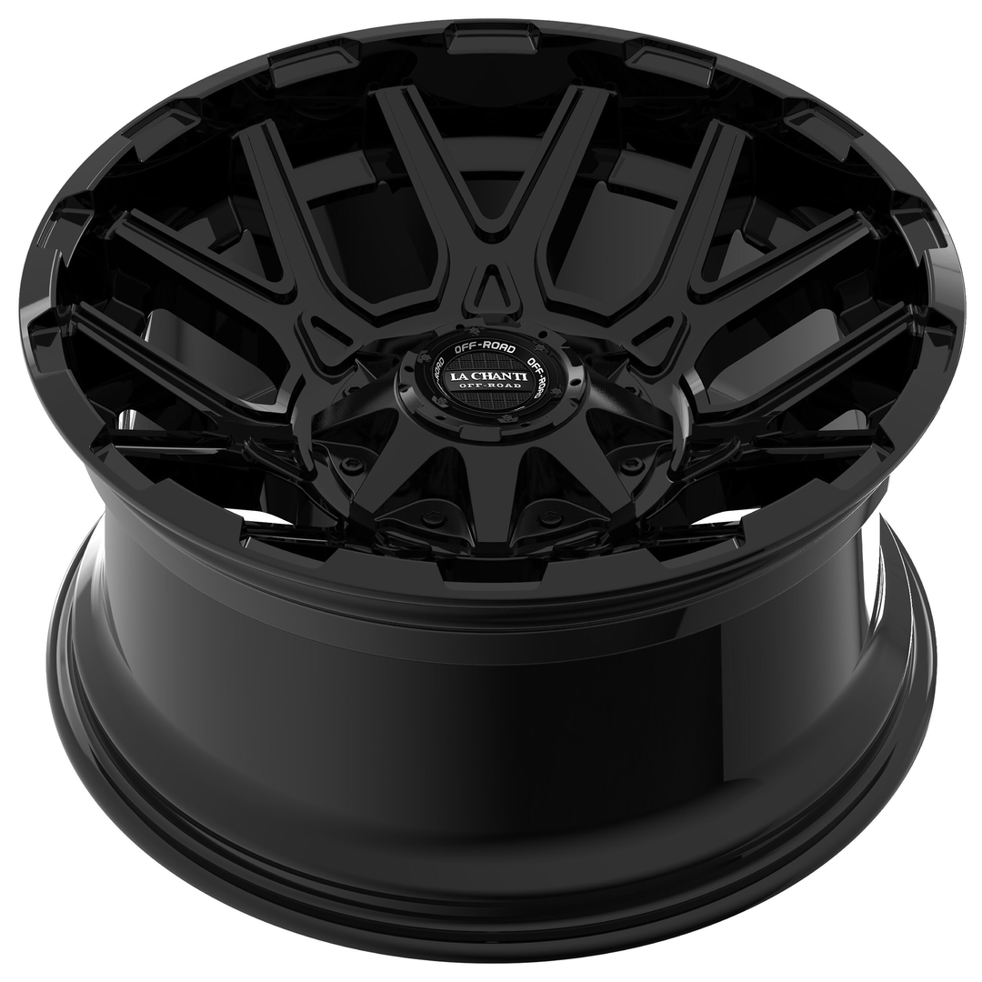 La Chanti LC-OF2 20" 10J ET-12 6x135/6x139,7 Gloss Black - obrazek 3