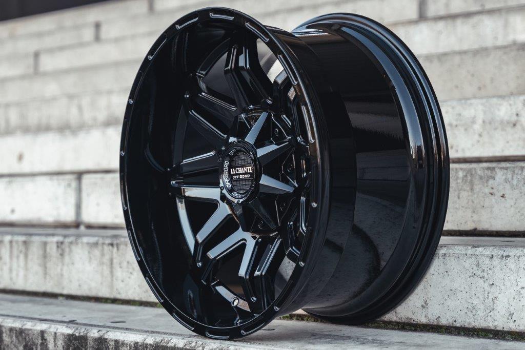 La Chanti LC-OF3 20" 10J ET-12 6x135/6x139,7 Gloss Black - obrazek 3