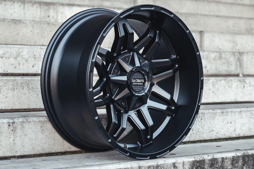 La Chanti LC-OF3 20" 9J ET0 6x135/6x139,7 Matt Black - obrazek 6