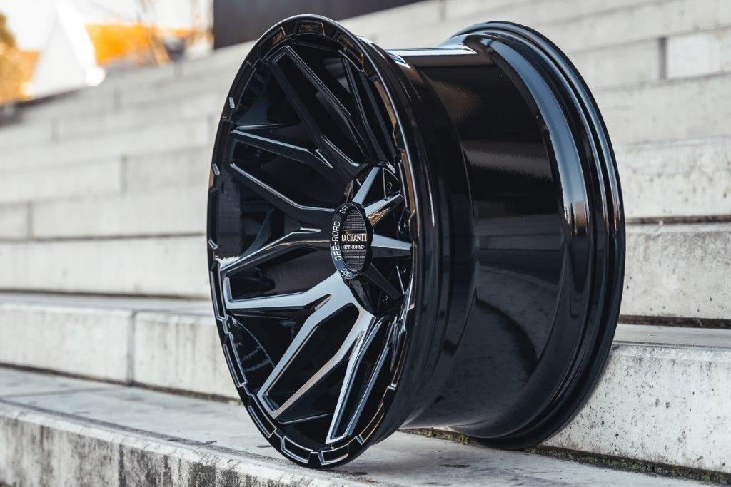 La Chanti LC-OF4 20" 10J ET-12 5x127/5x139,7 Gloss Black - obrazek 3