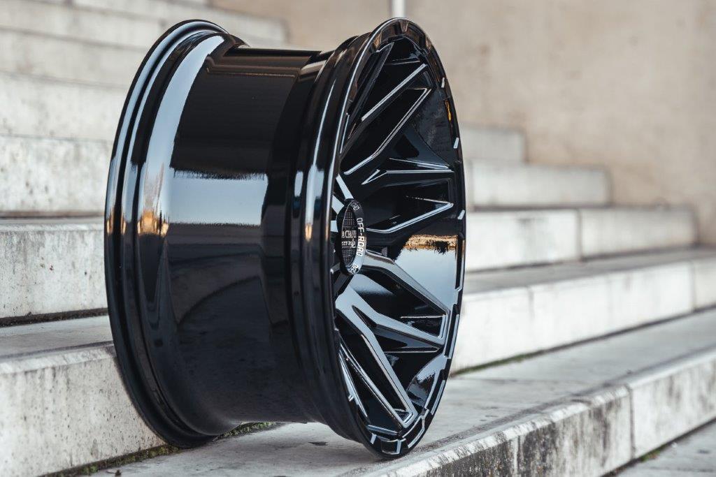 La Chanti LC-OF4 20" 10J ET-12 5x127/5x139,7 Gloss Black - obrazek 5