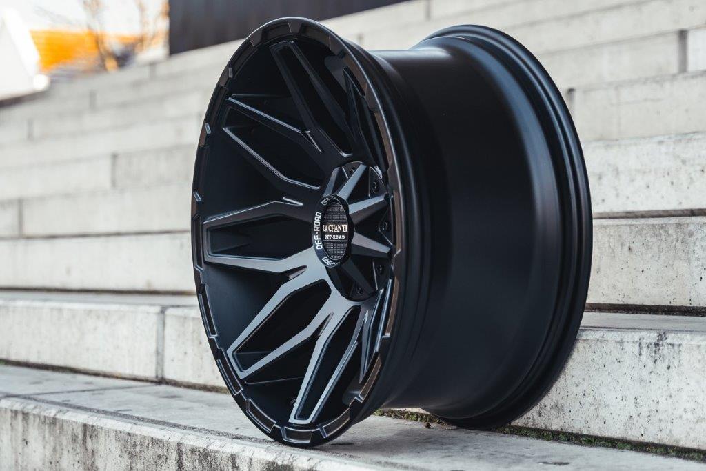 La Chanti LC-OF4 20" 10J ET-12 6x135/6x139,7 Matt Black - obrazek 3