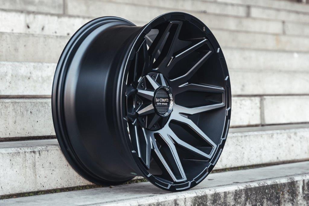 La Chanti LC-OF4 20" 10J ET-12 6x135/6x139,7 Matt Black - obrazek 5