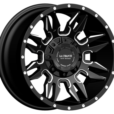La Chanti LC-OF5 20" 10J ET0 6x135/6x139,7 Gloss Black Milled Spockes