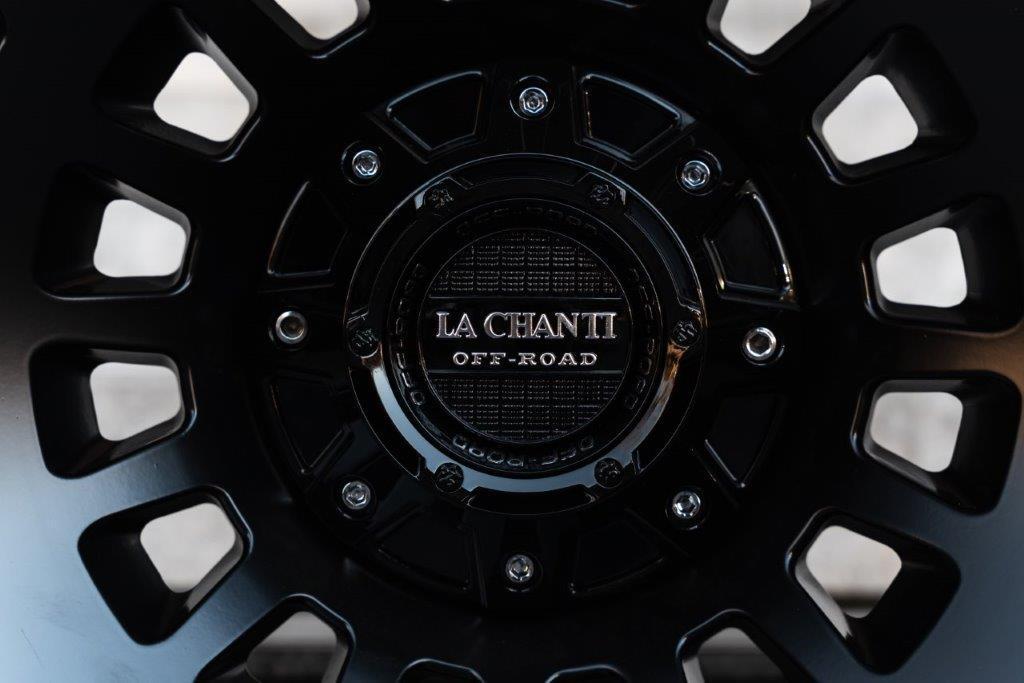 La Chanti LC-OF6 20" 10J ET-25 5x127/5x139,7 Matt Black with Black Ring - obrazek 6
