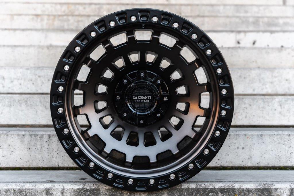 La Chanti LC-OF6 20" 10J ET-25 5x127/5x139,7 Matt Black with Bronze Face - obrazek 2