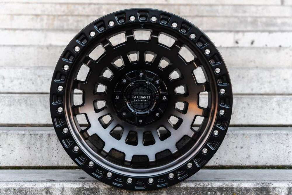 La Chanti LC-OF6 20" 10J ET-25 6x135/6x139,7 Matt Black with Bronze Face