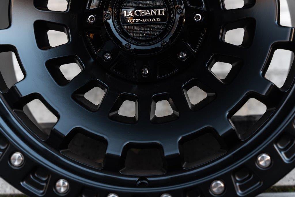 La Chanti LC-OF6 20" 12J ET-25 6x135/6x139,7 Matt Black with Black Ring - obrazek 9