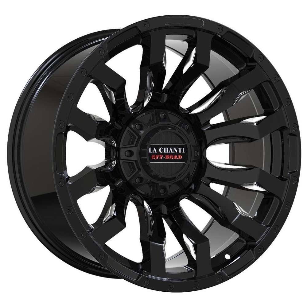 La Chanti LC-OF7 20" 10J ET-25 5x127/5x139,7 Gloss Black