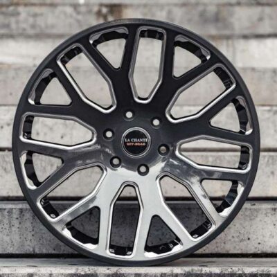 La Chanti LC-OF8 22" 9,5J ET12 6x139,7 Gloss Graphite Milled