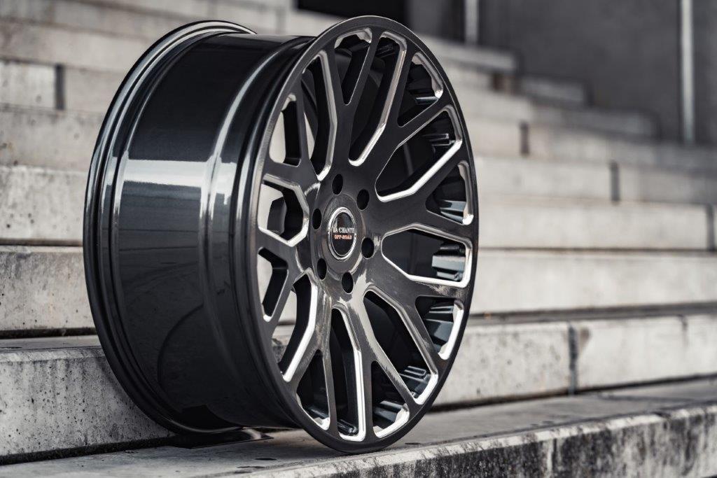 La Chanti LC-OF8 22" 9,5J ET12 6x139,7 Gloss Graphite Milled - obrazek 5