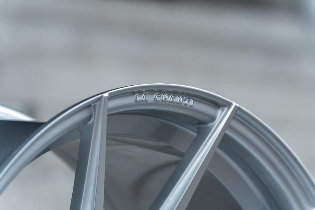 La Chanti LC-P10 20" 9J ET23/ET35 + 10J ET28/ET45 5x112 Silver Machined - obrazek 7
