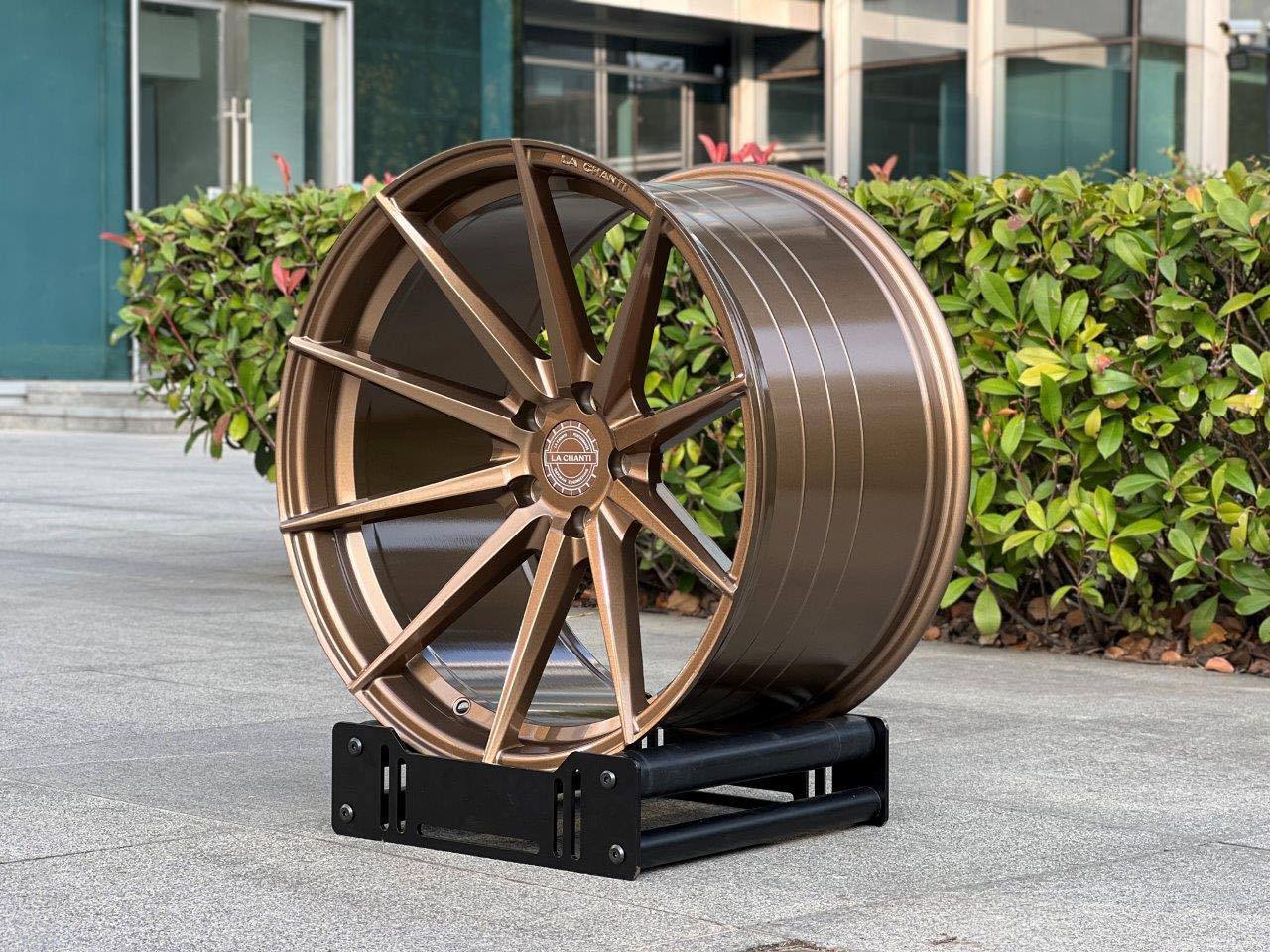 La Chanti LC-P10 20" 9J ET35 + 10J ET38 5x120 Brushed Bronze - obrazek 4