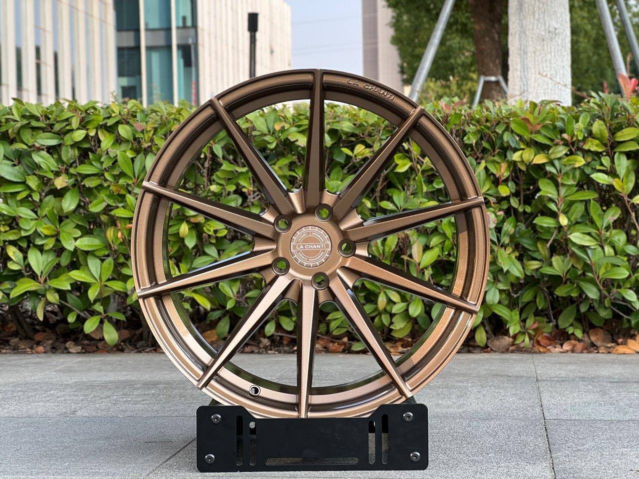 La Chanti LC-P10 20" 9J ET35 + 10J ET45 5x112 Brushed Bronze - obrazek 3