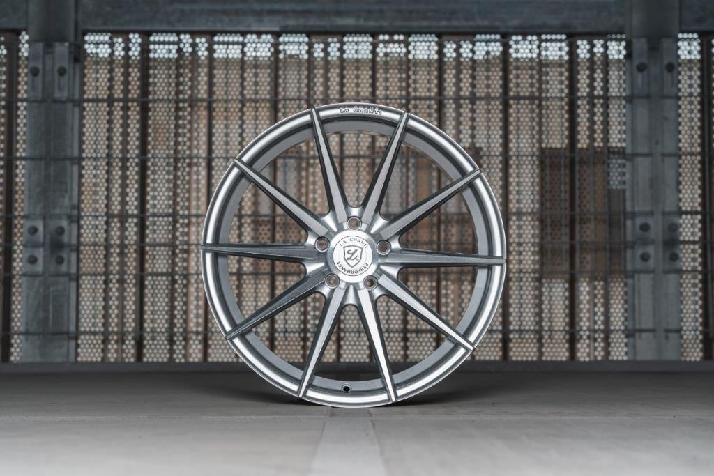 La Chanti LC-P10 20" 9J ET35 + 10J ET45 5x114,3 Silver Machined - obrazek 3