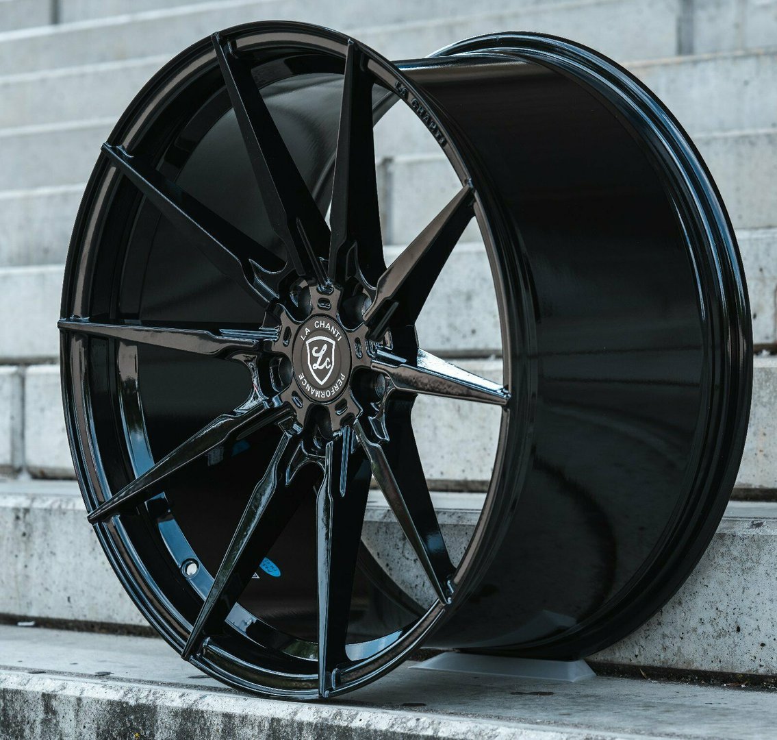 La Chanti LC-P11 21" 9J ET32 + 10,5J ET42 5x120 Glossy Black - obrazek 3