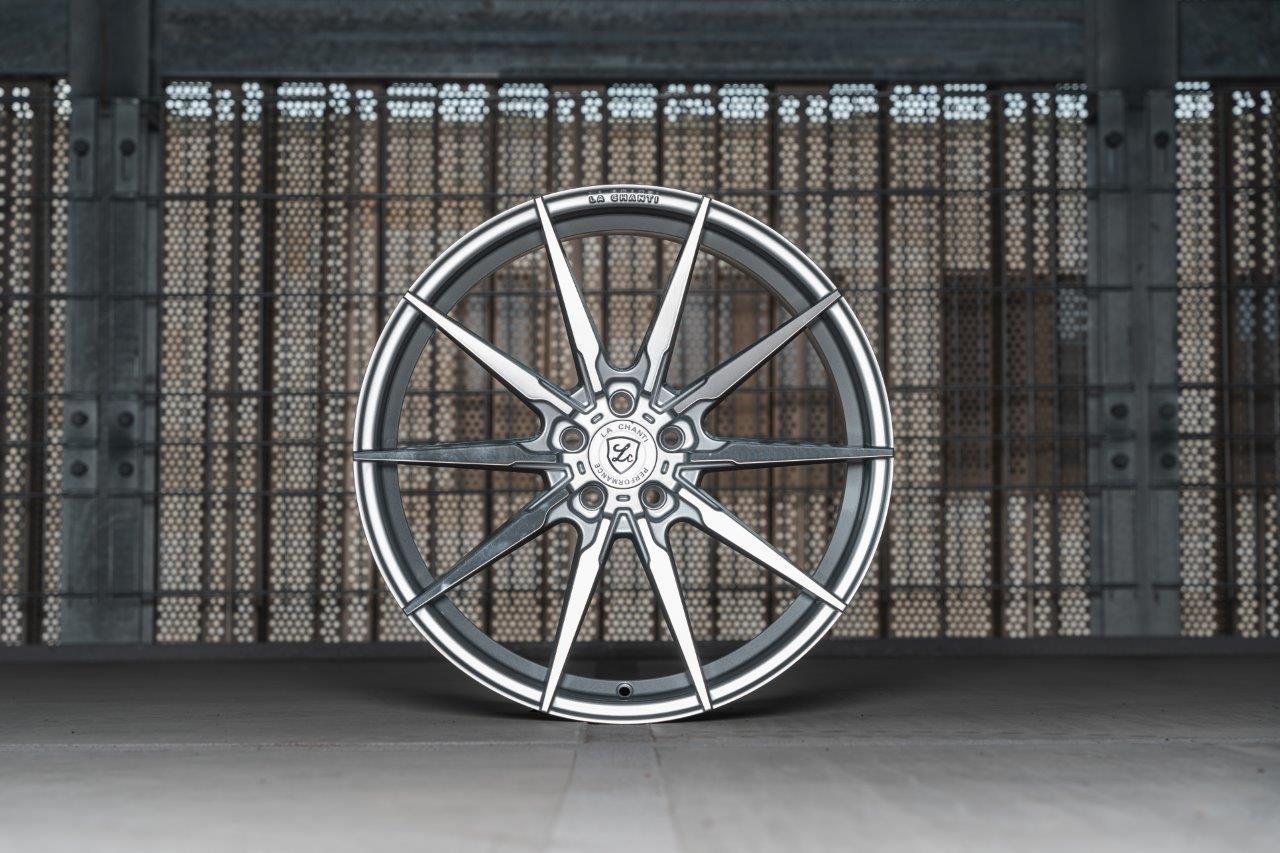 La Chanti LC-P11 21" 9J ET32 + 10,5J ET42 5x120 Machined Silver - obrazek 2