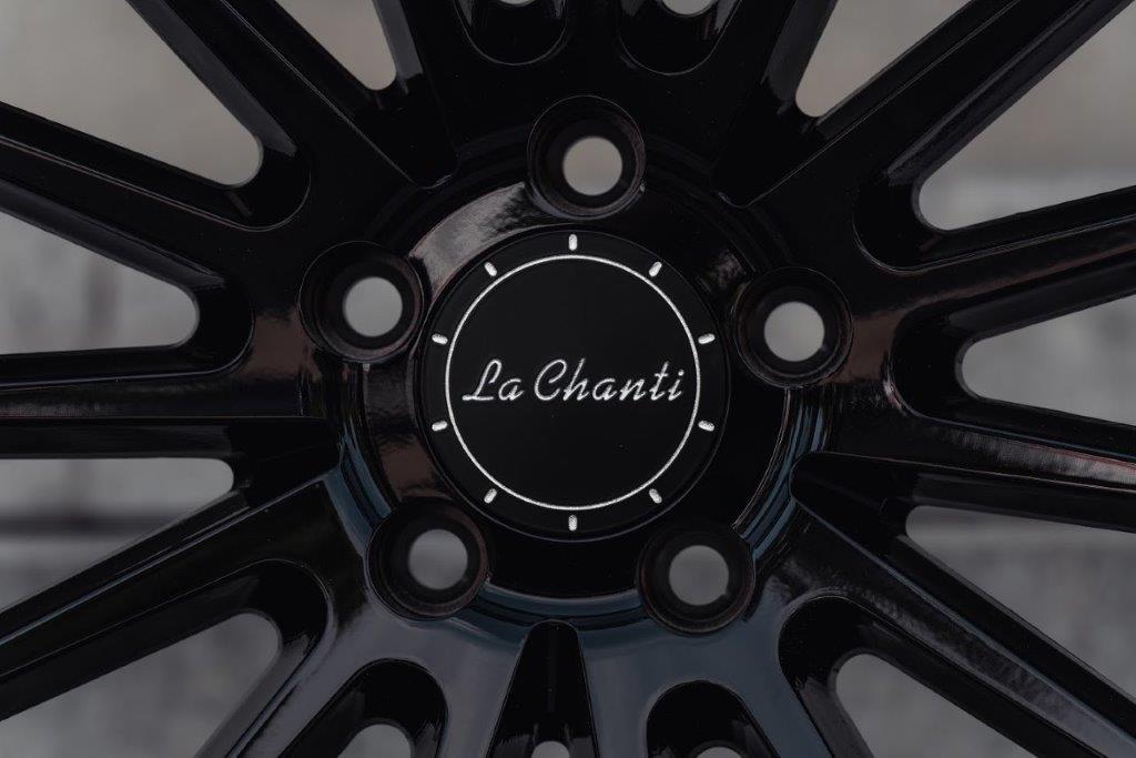 La Chanti LC-P12 20" 9J ET35 + 10,5J ET42 5x112 Glossy Black - obrazek 5