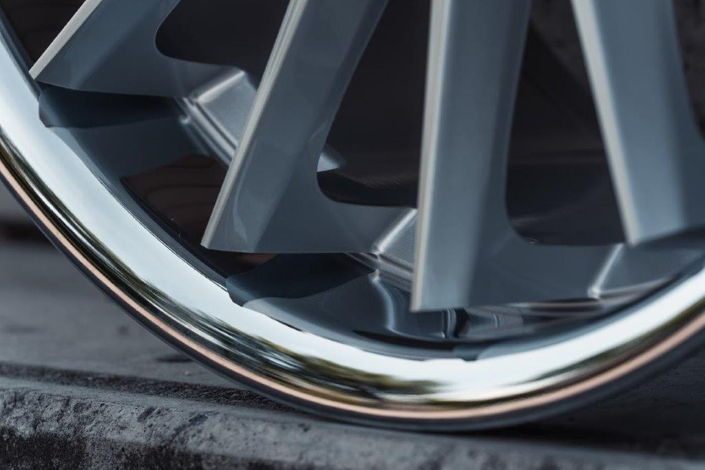 La Chanti LC-P12 20" 9J ET35 + 10,5J ET42 5x112 Silver Machined SS Lip - obrazek 6