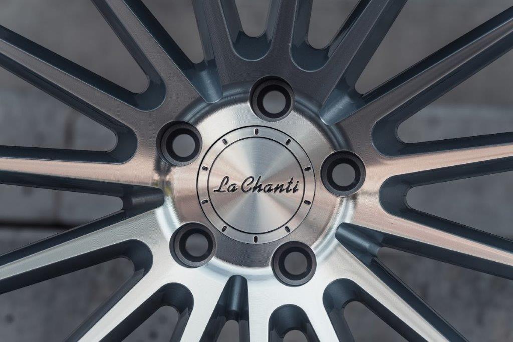 La Chanti LC-P12 20" 9J ET35 5x120 Silver Machined SS Lip - obrazek 5