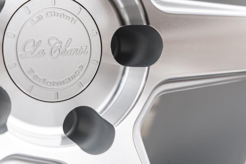 La Chanti LC-P13 20" 9J ET23/ET35 + 10,5J ET28/ET40 5x112 Machined Silver SS Lip - obrazek 12