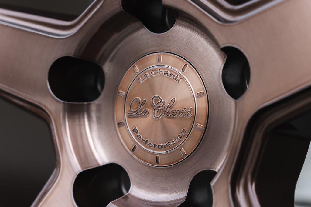 La Chanti LC-P13 20" 9J ET23/ET35 + 10,5J ET28/ET40 5x114,3 Glossy Brushed Bronze - obrazek 12