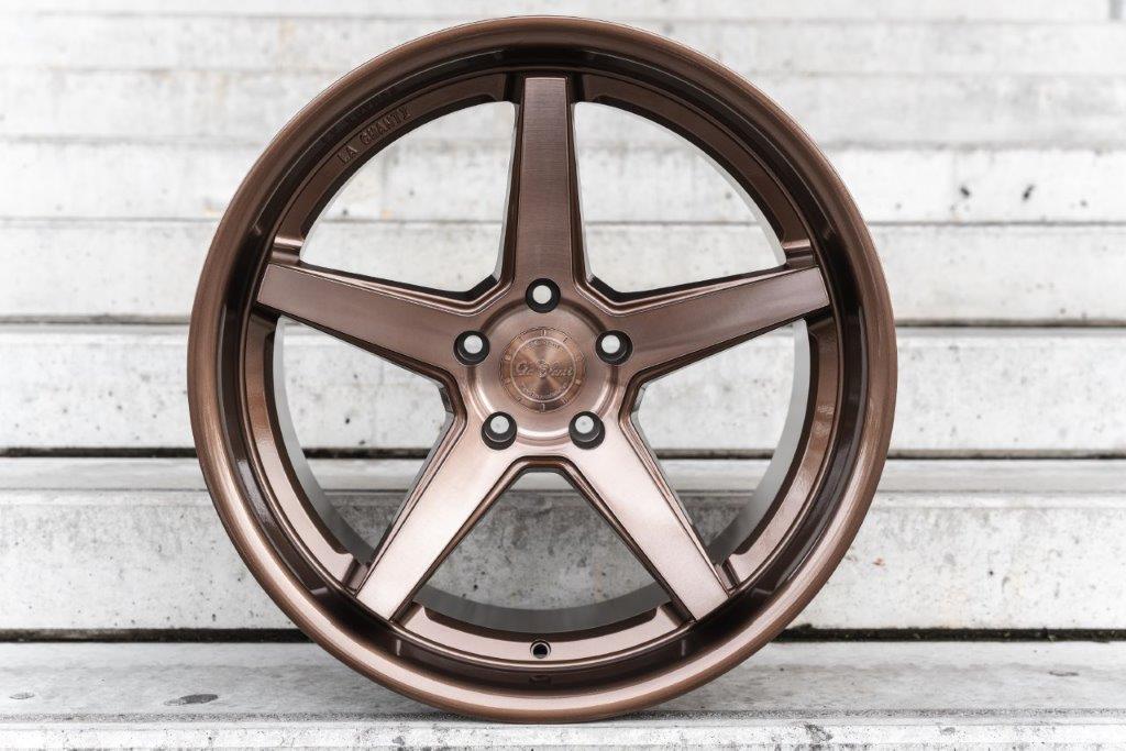 La Chanti LC-P13 20" 9J ET23/ET35 + 10,5J ET28/ET40 5x114,3 Glossy Brushed Bronze - obrazek 2