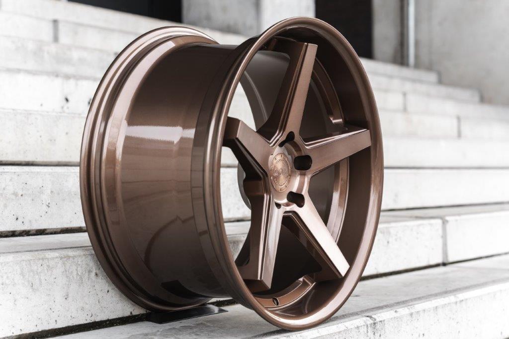 La Chanti LC-P13 20" 9J ET23/ET35 5x114,3 Glossy Brushed Bronze - obrazek 4