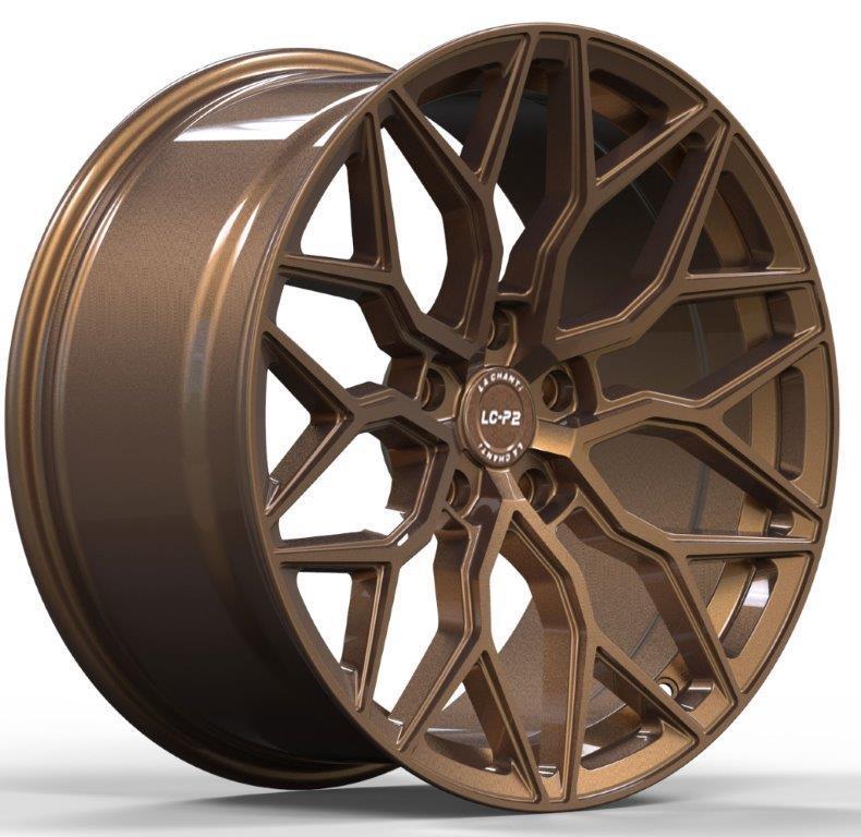 La Chanti LC-P2 19" 8,5J ET42 + 9,5J ET45 5x112 Glossy Bronze - obrazek 2