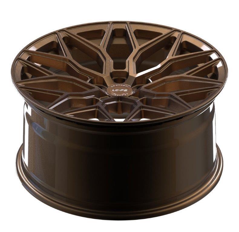 La Chanti LC-P2 19" 8,5J ET42 + 9,5J ET45 5x112 Glossy Bronze - obrazek 4