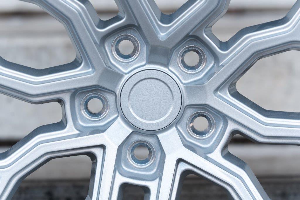 La Chanti LC-P2 20" 10J ET45 + 11J ET42 5x112 Silver Machined - obrazek 5