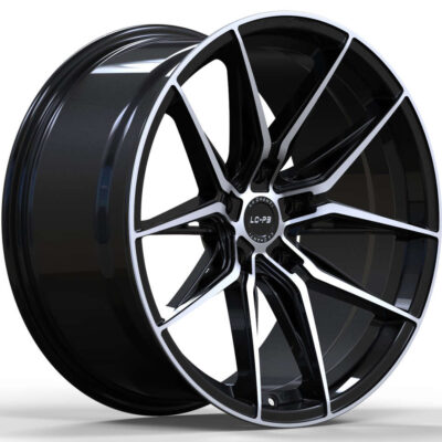La Chanti LC-P3 20" 10J ET28/ET45 5x112 Black Machined