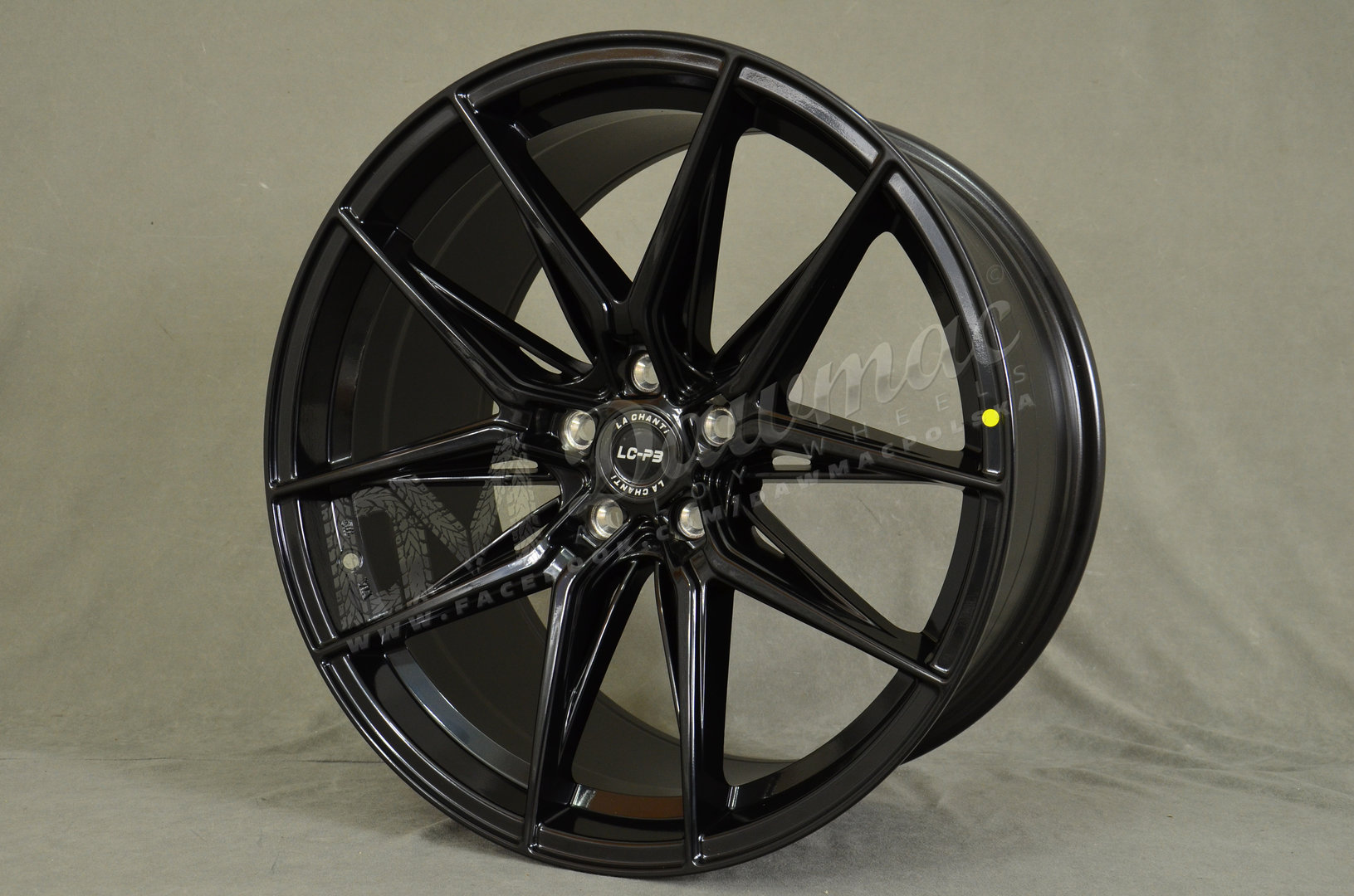 La Chanti LC-P3 20" 10J ET28/ET45 5x112 Glossy Black - obrazek 4