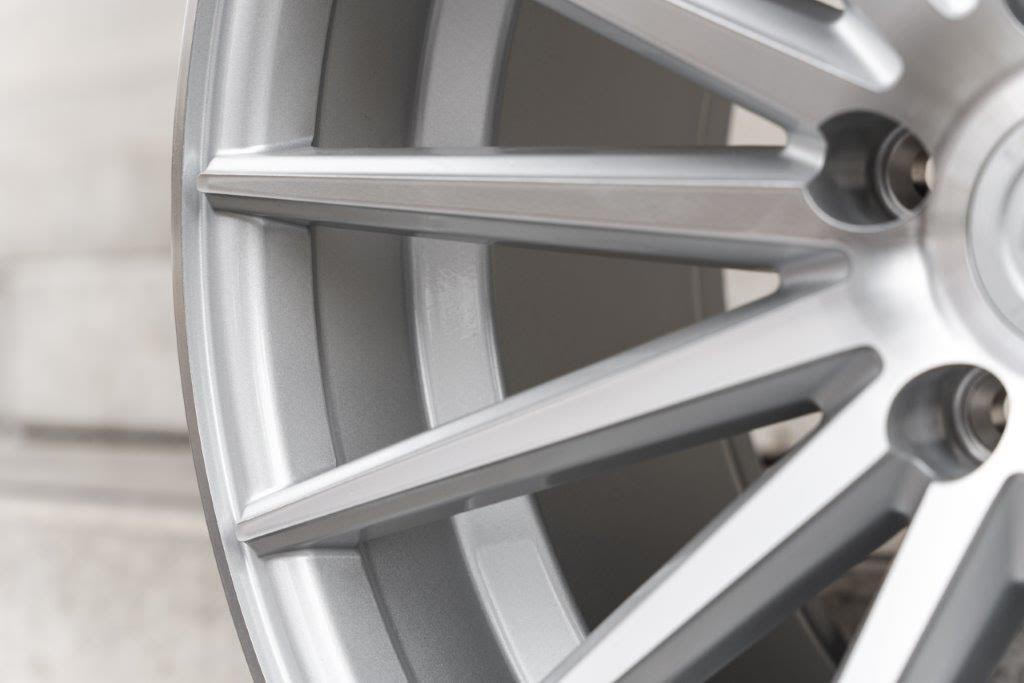 La Chanti LC-P5 19" 8,5J ET45 + 9,5J ET40 5x120 Silver Machined - obrazek 9