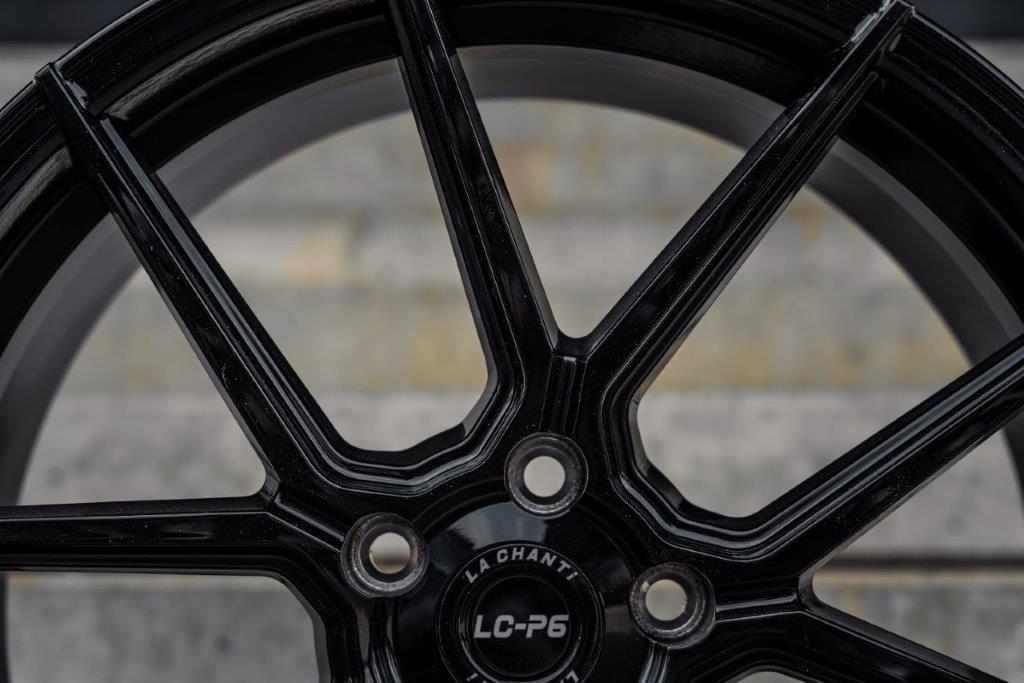 La Chanti LC-P6 19" 8,5J ET33 + 9,5J ET33 5x120 Glossy Black - obrazek 7
