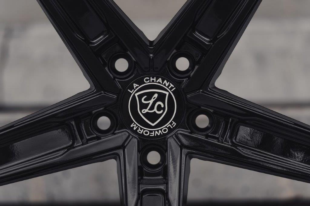 La Chanti LC-P8 20" 11J ET28/ET38 5x112 Glossy Black - obrazek 5